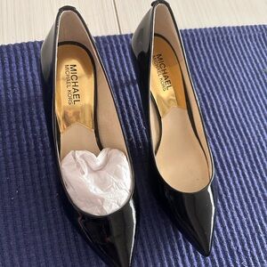 Michael Kors Black Patent Heels